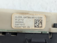 2013 Gmc Acadia Instrument Cluster Speedometer Gauges P/N:22971813 Fits OEM Used Auto Parts - Oemusedautoparts1.com