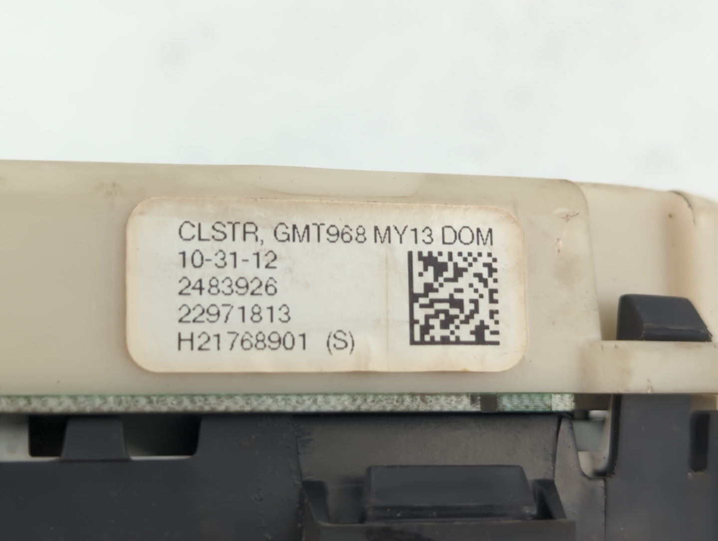 2013 Gmc Acadia Instrument Cluster Speedometer Gauges P/N:2483926 22971813, GMT968 Fits OEM Used Auto Parts - Oemusedautopar