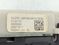 2013 Gmc Acadia Instrument Cluster Speedometer Gauges P/N:22971813 2483926, GMT968 Fits OEM Used Auto Parts - Oemusedautopar