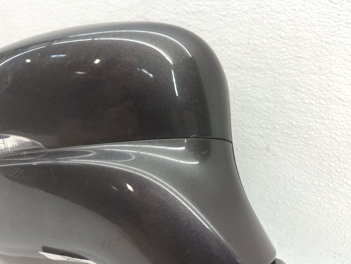 2009-2014 Gmc Acadia Passenger Right Side View Manual Door Mirror Grey - Oemusedautoparts1.com