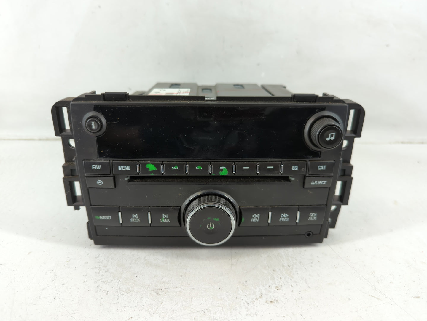 2010-2013 Gmc Sierra 1500 Radio AM FM Cd Player Receiver Replacement P/N:20934593 Fits OEM Used Auto Parts - Oemusedautopart