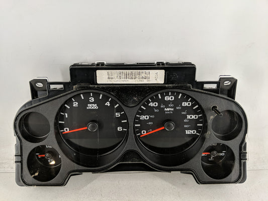 2007-2013 Gmc Sierra 1500 Instrument Cluster Speedometer Gauges P/N:22838405 Fits Fits 2007 2008 2009 2010 2011 2012 2013 OE