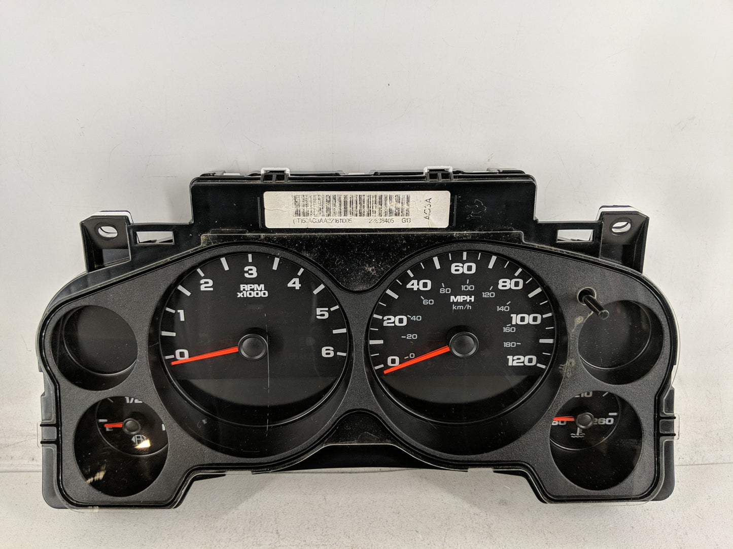 2007-2013 Gmc Sierra 1500 Instrument Cluster Speedometer Gauges P/N:22838405 Miles: Fits Fits 2007 2008 2009 2010 2011 2012 
