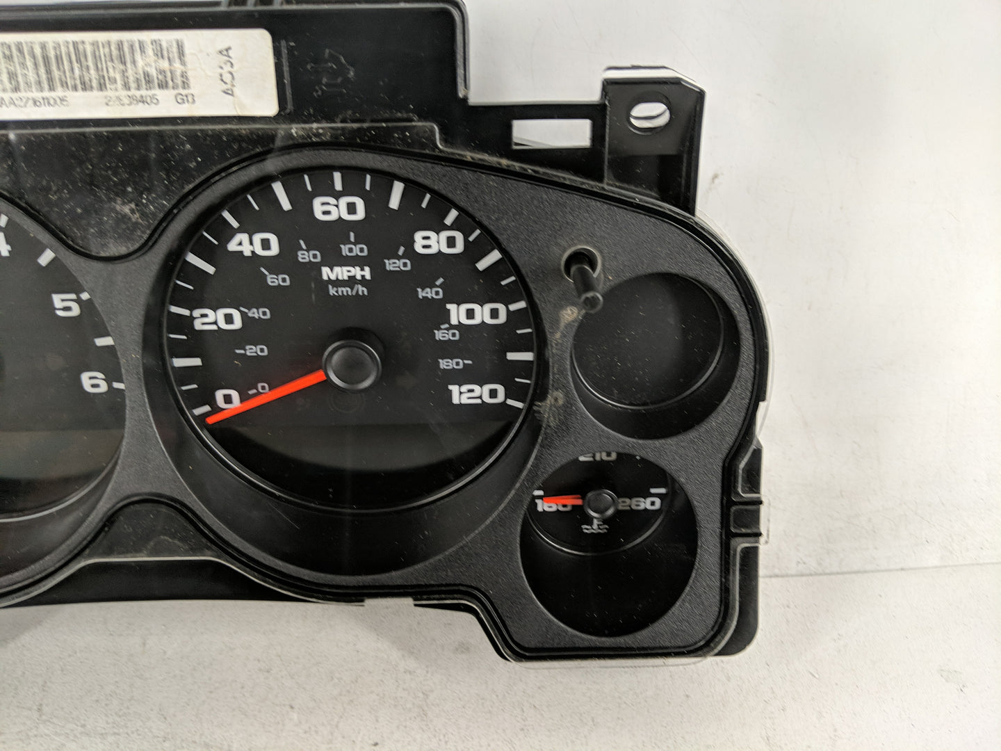 2007-2013 Gmc Sierra 1500 Instrument Cluster Speedometer Gauges P/N:22838405 Miles: Fits Fits 2007 2008 2009 2010 2011 2012 