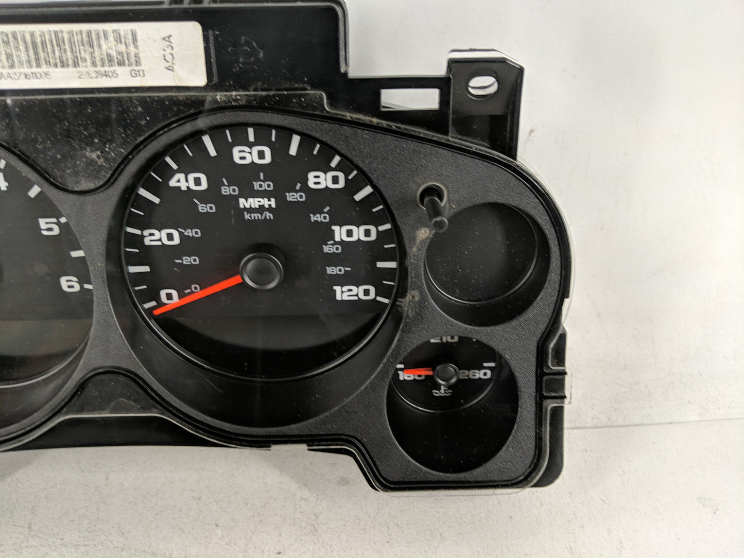 2007-2013 Gmc Sierra 1500 Instrument Cluster Speedometer Gauges P/N:22838405 Miles: Fits Fits 2007 2008 2009 2010 2011 2012 