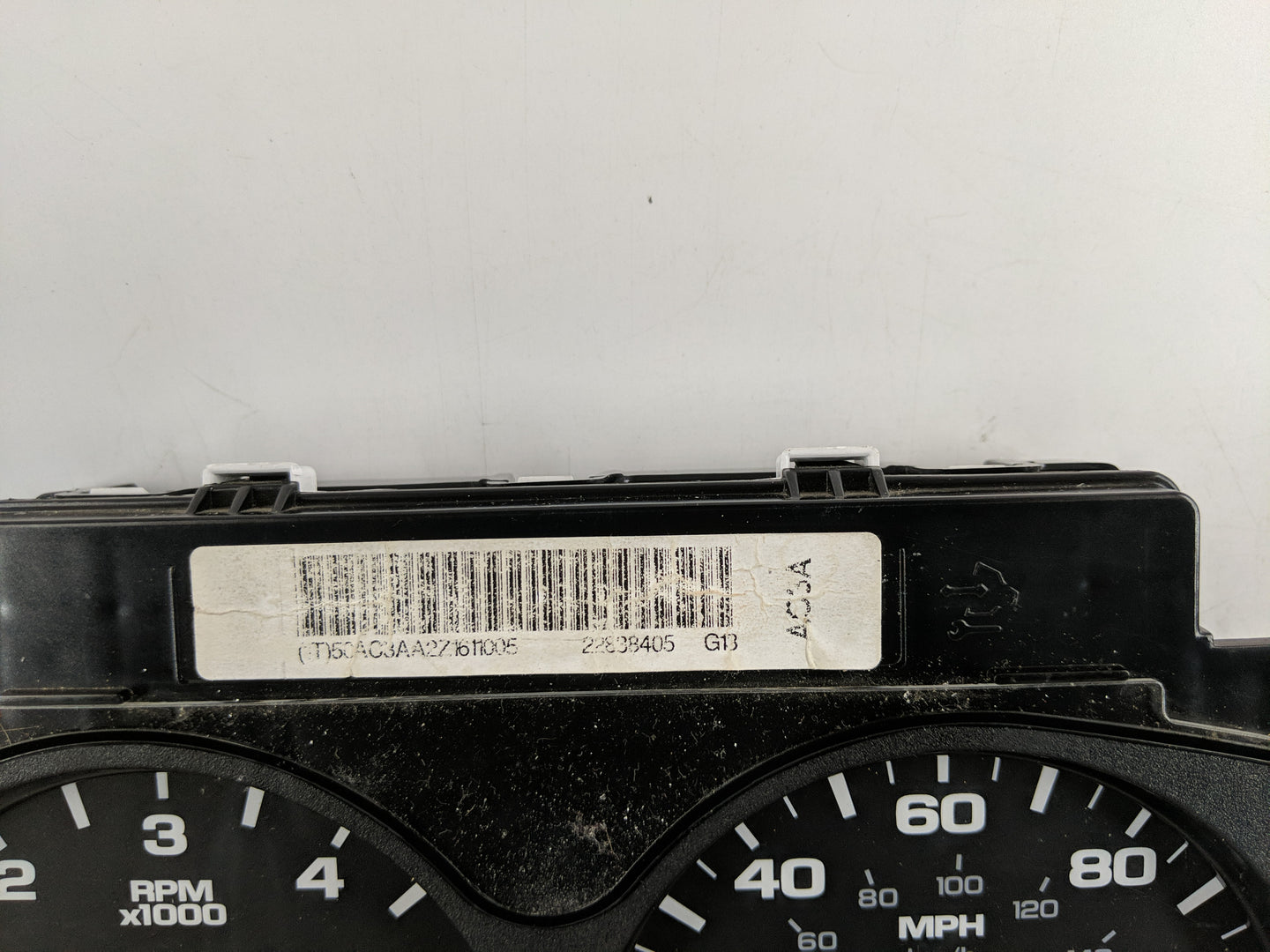 2007-2013 Gmc Sierra 1500 Instrument Cluster Speedometer Gauges P/N:22838405 Miles: Fits Fits 2007 2008 2009 2010 2011 2012 