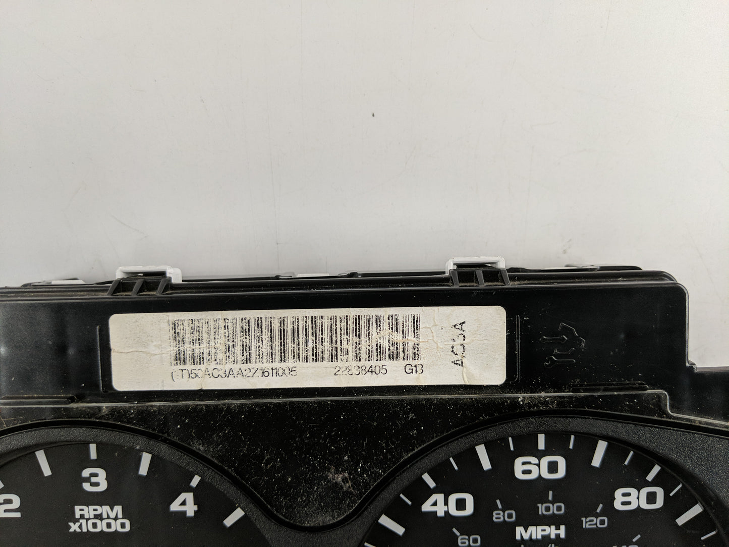 2007-2013 Gmc Sierra 1500 Instrument Cluster Speedometer Gauges P/N:22838405 Miles: Fits Fits 2007 2008 2009 2010 2011 2012 