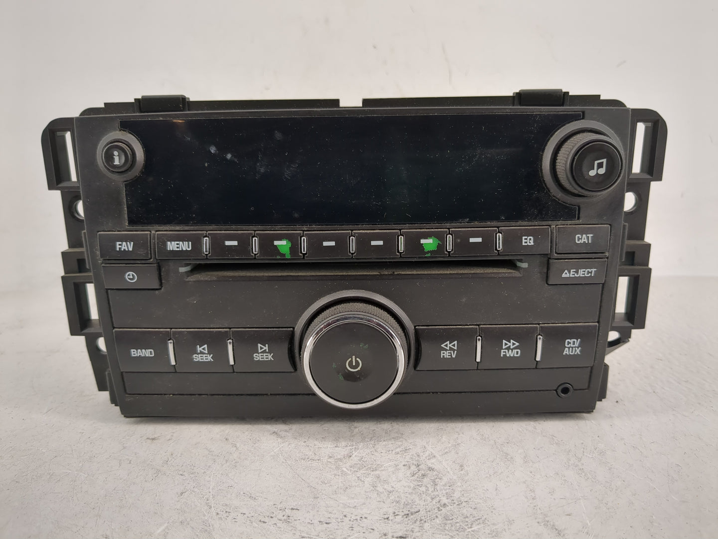 2010-2013 Gmc Sierra 1500 Radio AM FM Cd Player Receiver Replacement P/N:20934593 Fits OEM Used Auto Parts - Oemusedautopart