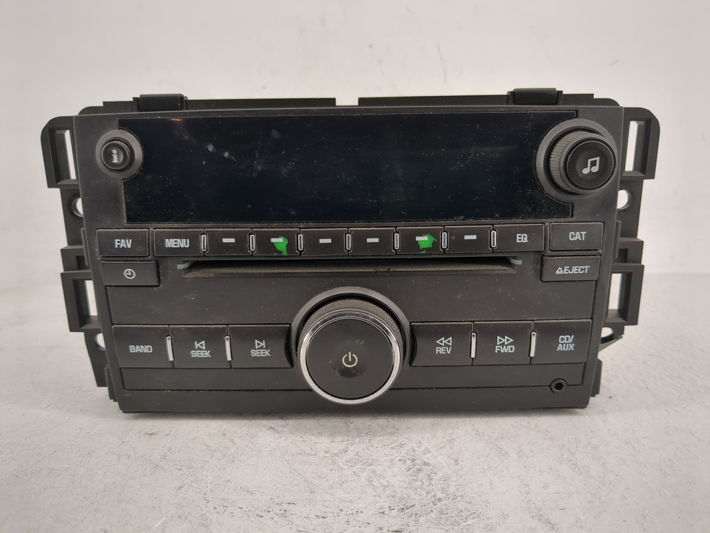 2010-2013 Gmc Sierra 1500 Radio AM FM Cd Player Receiver Replacement P/N:20934593 Fits OEM Used Auto Parts - Oemusedautopart