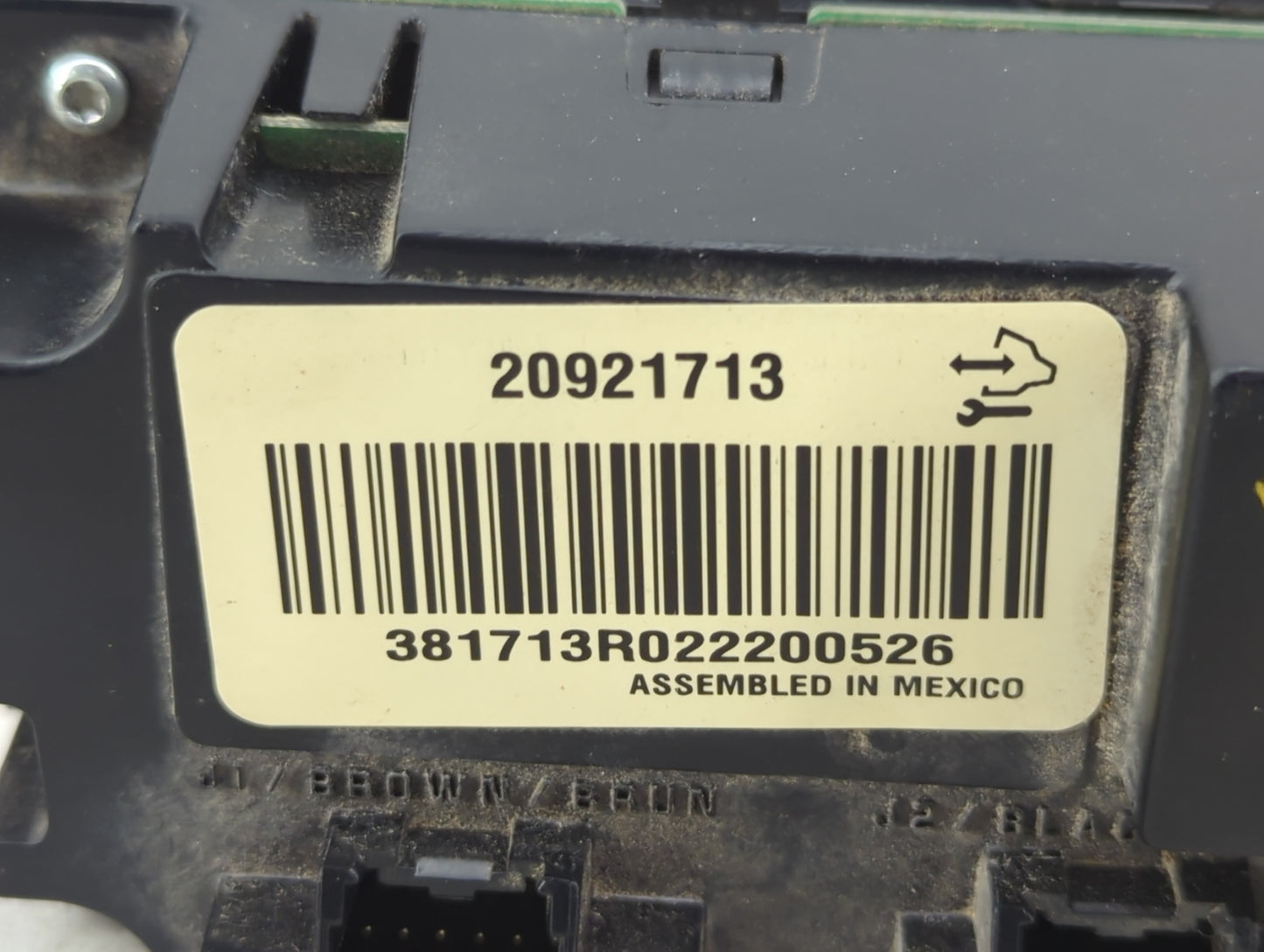 2012-2013 Gmc Sierra 1500 Climate Control Module Temperature AC/Heater Replacement P/N:20921713 Fits Fits 2012 2013 2014 OEM
