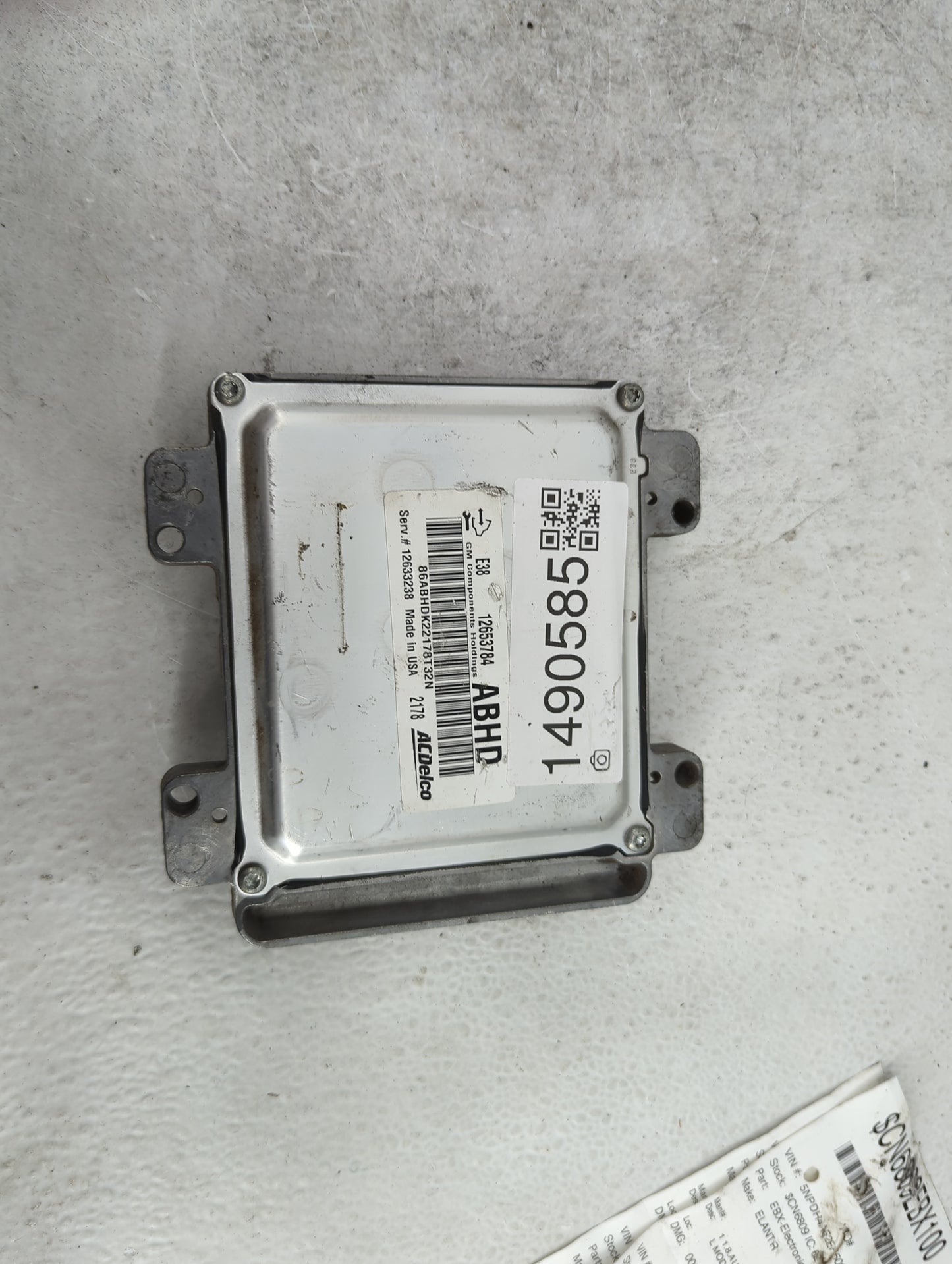 2010-2013 Gmc Sierra 1500 PCM Engine Control Computer ECU ECM PCU OEM P/N:12653784 86ABHDK22178T32N Fits OEM Used Auto Parts