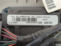 2012-2013 Gmc Sierra 1500 Overhead Roof Console - Oemusedautoparts1.com