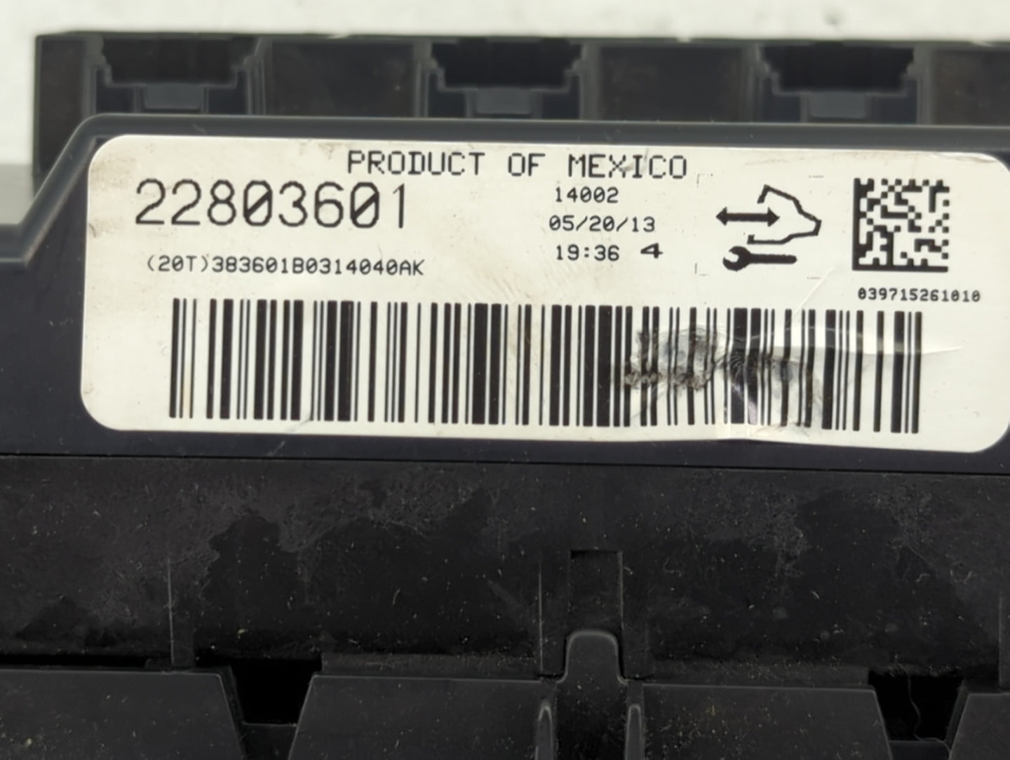 2012-2014 Gmc Sierra 2500 Climate Control Module Temperature AC/Heater Replacement P/N:22803601 Fits Fits 2012 2013 2014 OEM