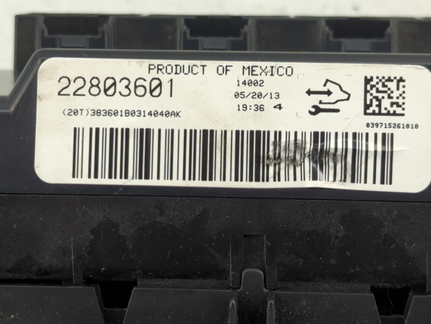 2012-2014 Gmc Sierra 2500 Climate Control Module Temperature AC/Heater Replacement P/N:22803601 Fits Fits 2012 2013 2014 OEM