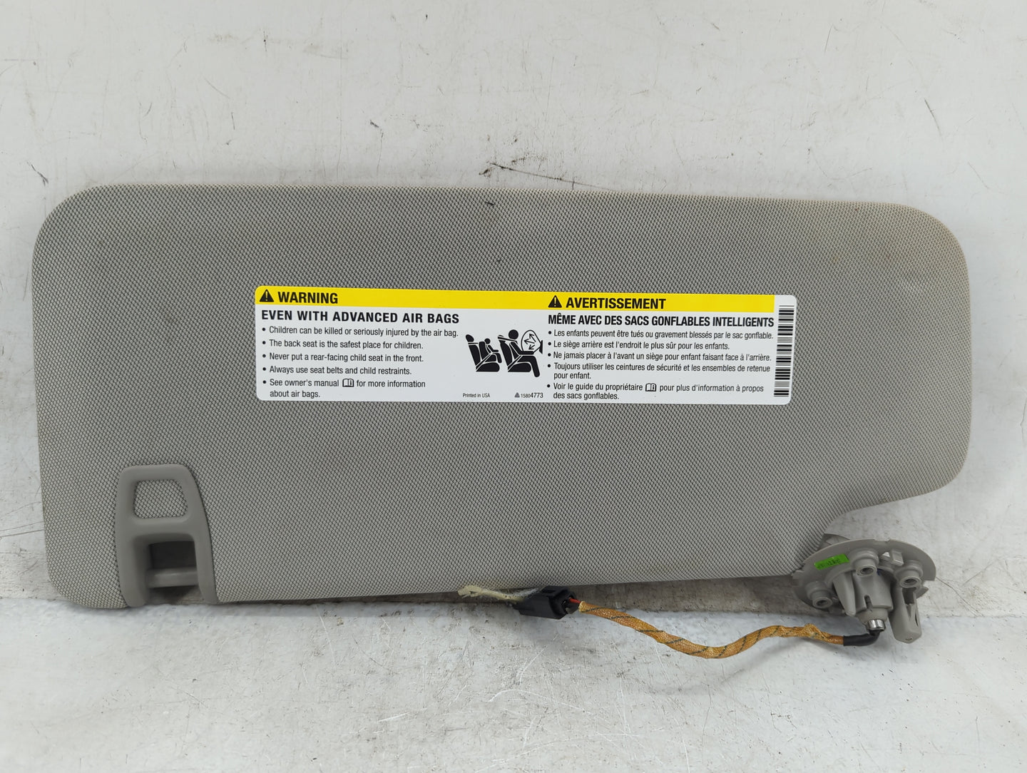 2010-2017 Gmc Terrain Sun Visor Shade Replacement Passenger Right Mirror Fits Fits 2010 2011 2012 2013 2014 2015 2016 2017 O