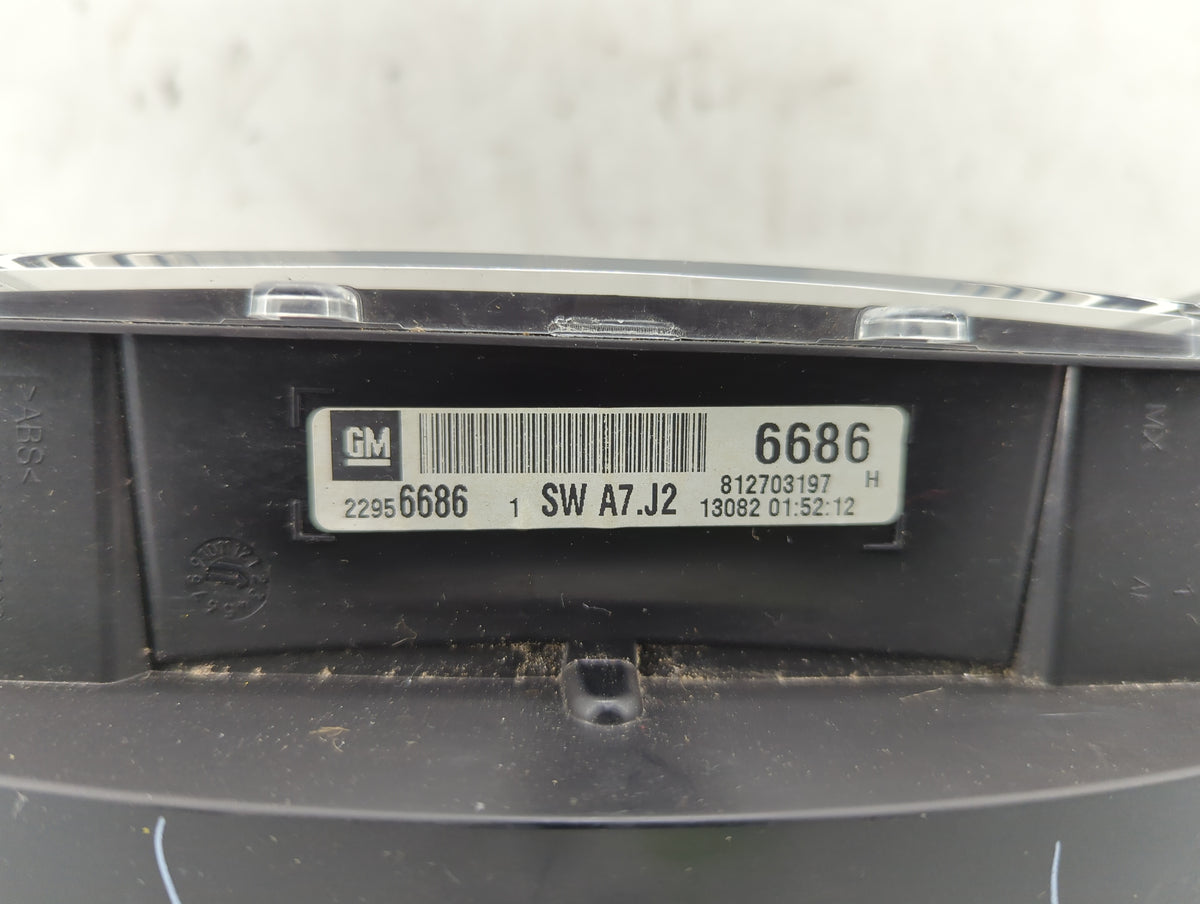 2013-2017 Gmc Terrain Instrument Cluster Speedometer Gauges P/N:22956686 Miles:153K Fits Fits 2013 2014 2015 2016 2017 OEM U