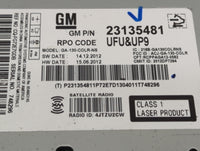 2013 Gmc Terrain Radio AM FM Cd Player Receiver Replacement P/N:23135481 Fits OEM Used Auto Parts - Oemusedautoparts1.com