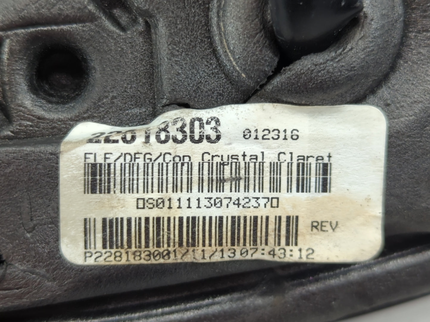 2012-2013 Gmc Terrain Passenger Side View Mirror - Right Door Mirror OEM Used - Oemusedautoparts1.com