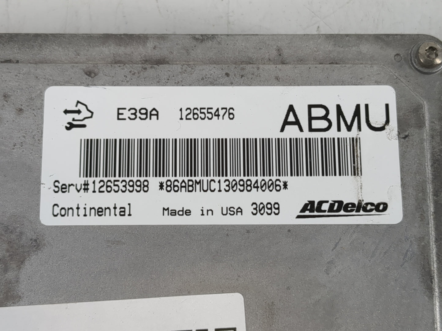 2013-2016 Gmc Terrain PCM Engine Control Computer ECU ECM PCU OEM P/N:12655476 Fits Fits 2013 2014 2015 2016 OEM Used Auto P