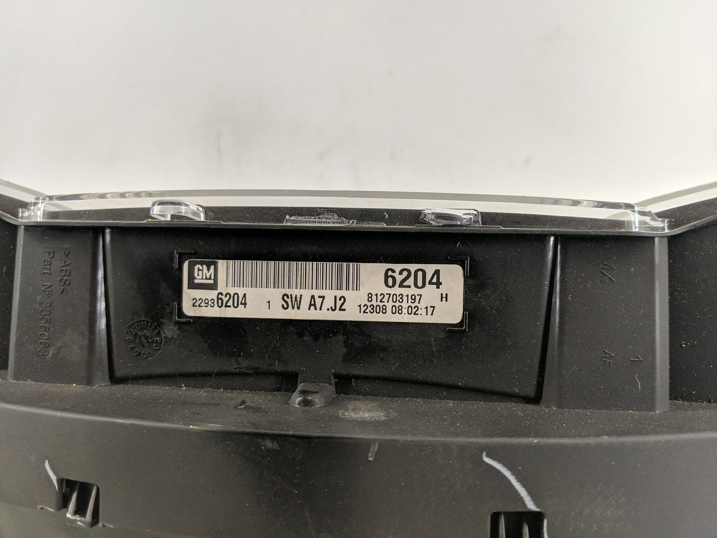 2013-2017 Gmc Terrain Instrument Cluster Speedometer Gauges P/N:22936204 Fits Fits 2013 2014 2015 2016 2017 OEM Used Auto Pa