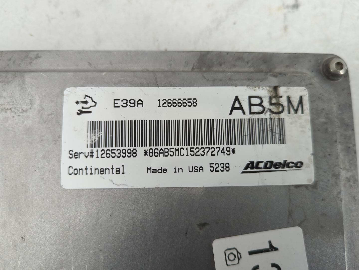 2013-2016 Gmc Terrain PCM Engine Control Computer ECU ECM PCU OEM P/N:12666658 Fits Fits 2013 2014 2015 2016 OEM Used Auto P