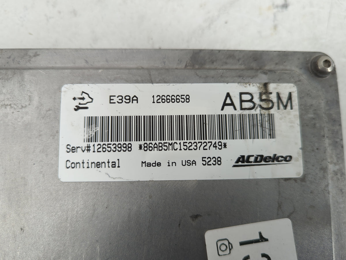 2013-2016 Gmc Terrain PCM Engine Control Computer ECU ECM PCU OEM P/N:12666658 Fits 2013 2014 2015 2016 OEM Used Auto Parts 