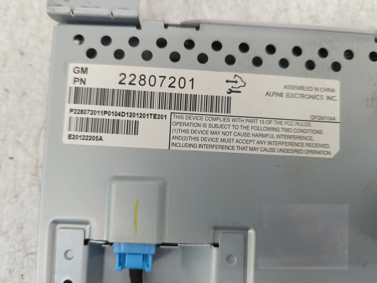2010-2017 Gmc Terrain Information Display Screen - Oemusedautoparts1.com