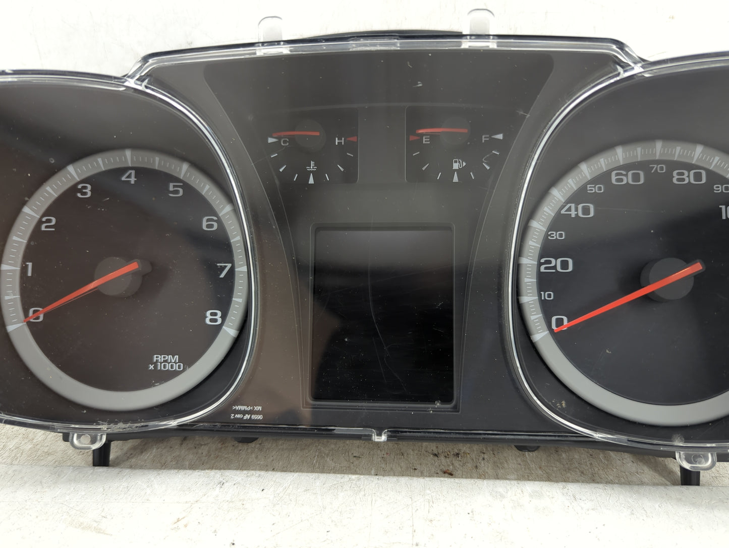 2013-2017 Gmc Terrain Instrument Cluster Speedometer Gauges P/N:22956686 A2C38135403, 81270397 Fits Fits 2013 2014 2015 2016