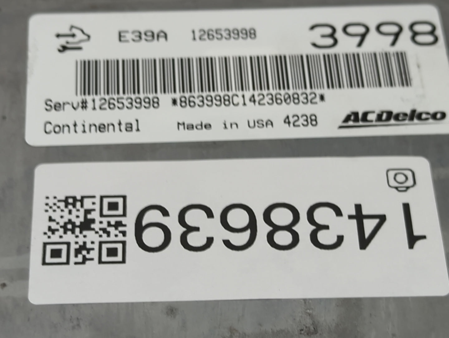 2013-2016 Gmc Terrain PCM Engine Control Computer ECU ECM PCU OEM P/N:12653998 Fits Fits 2013 2014 2015 2016 OEM Used Auto P