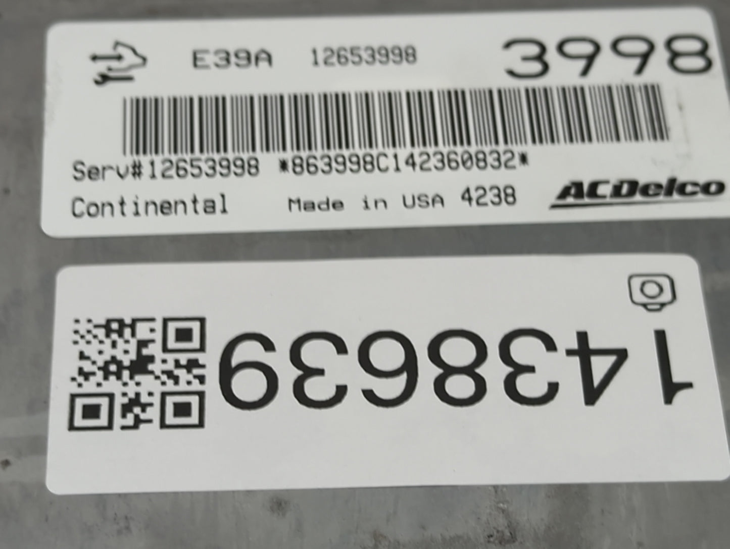 2013-2016 Gmc Terrain PCM Engine Control Computer ECU ECM PCU OEM P/N:12653998 Fits Fits 2013 2014 2015 2016 OEM Used Auto P