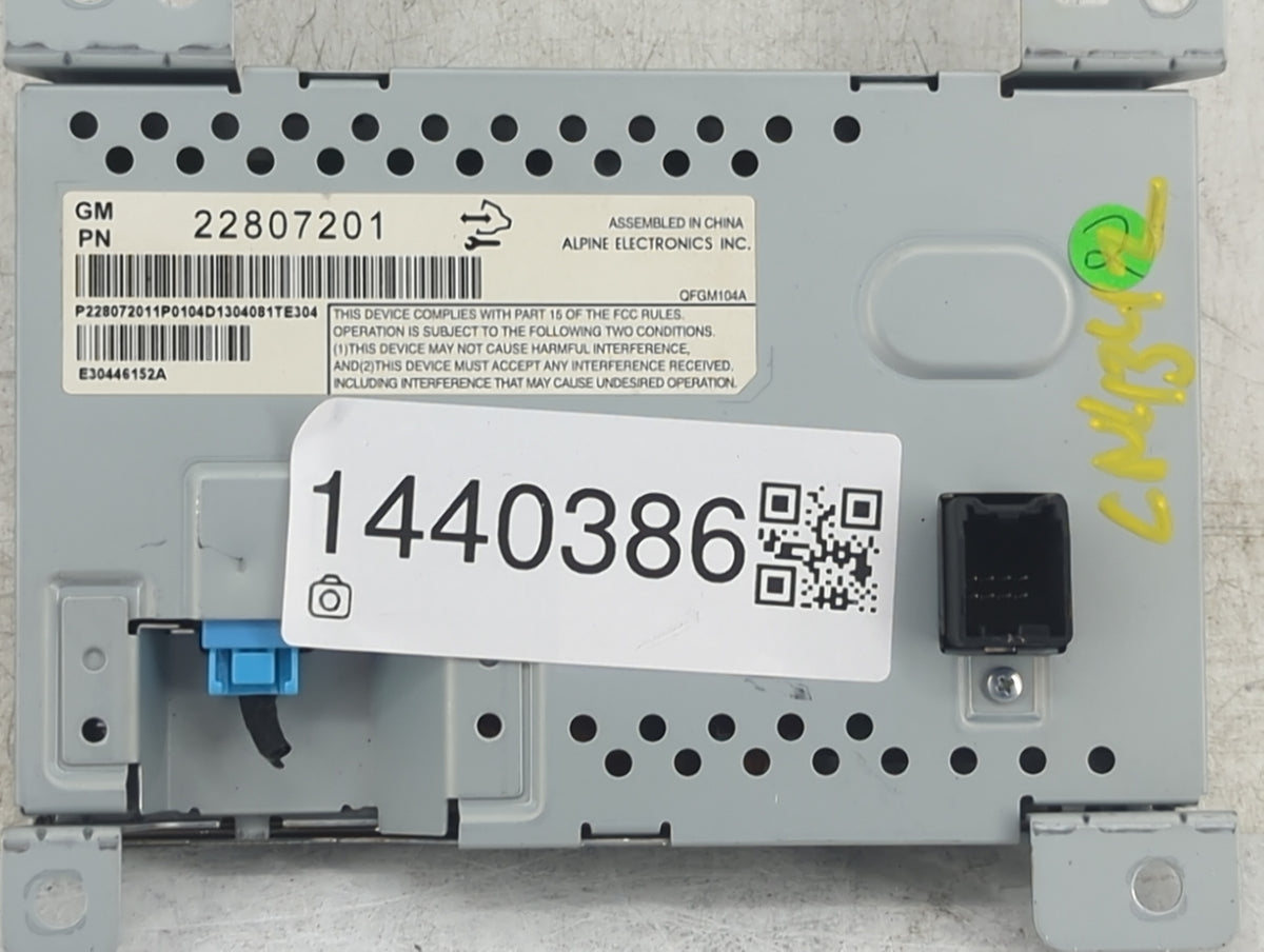 2010-2017 Gmc Terrain Information Radio Display Screen 1440386 - Oemusedautoparts1.com