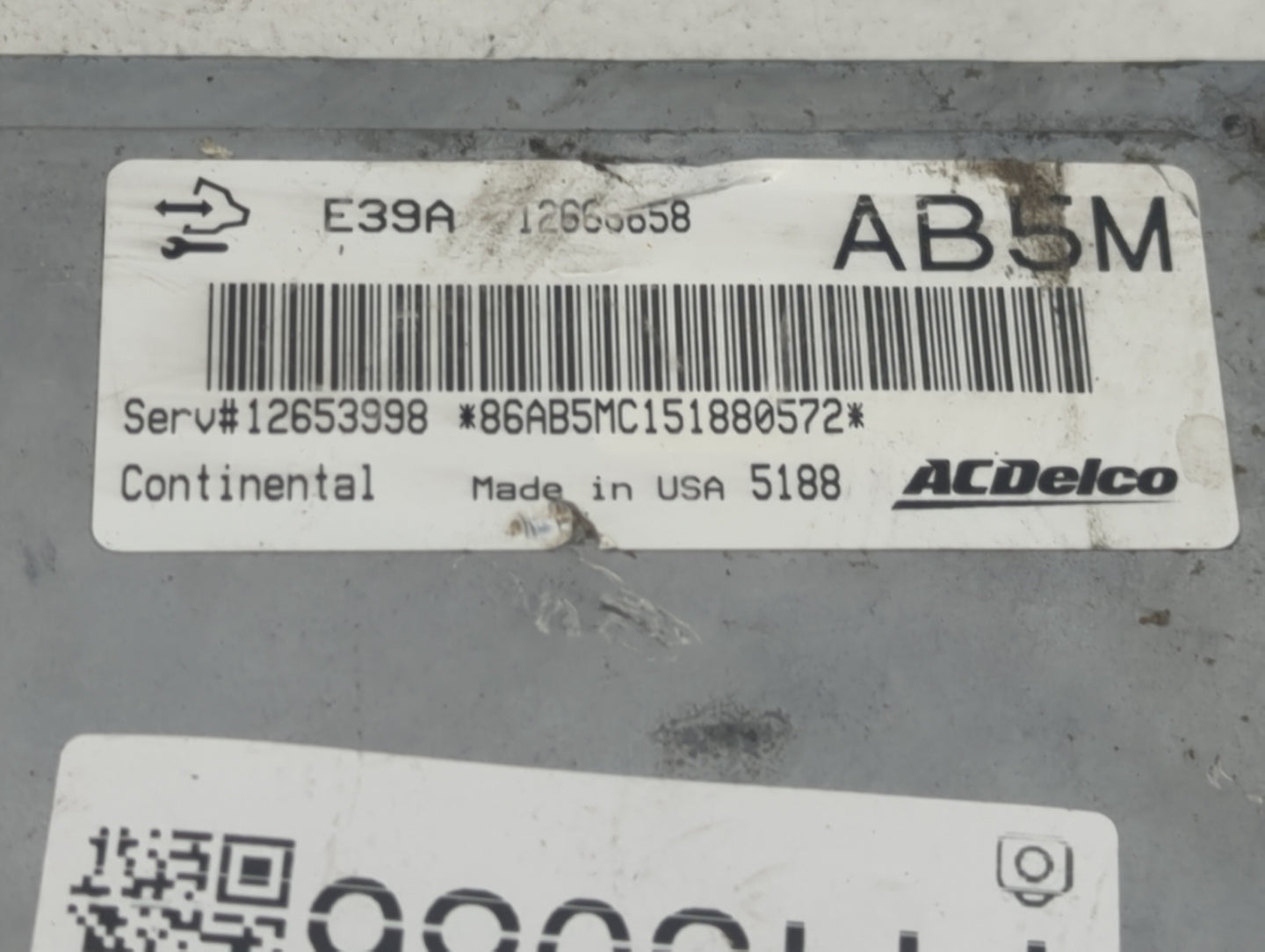 2013-2016 Gmc Terrain PCM Engine Control Computer ECU ECM PCU OEM P/N:12655478 12653998 Fits Fits 2013 2014 2015 2016 OEM Us