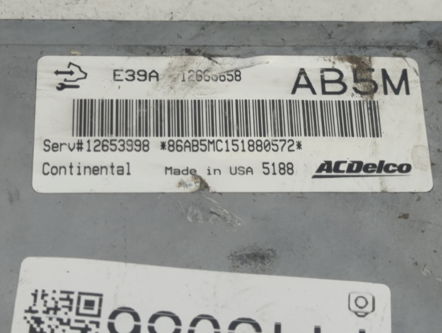 2013-2016 Gmc Terrain PCM Engine Control Computer ECU ECM PCU OEM P/N:12655478 12653998 Fits Fits 2013 2014 2015 2016 OEM Us