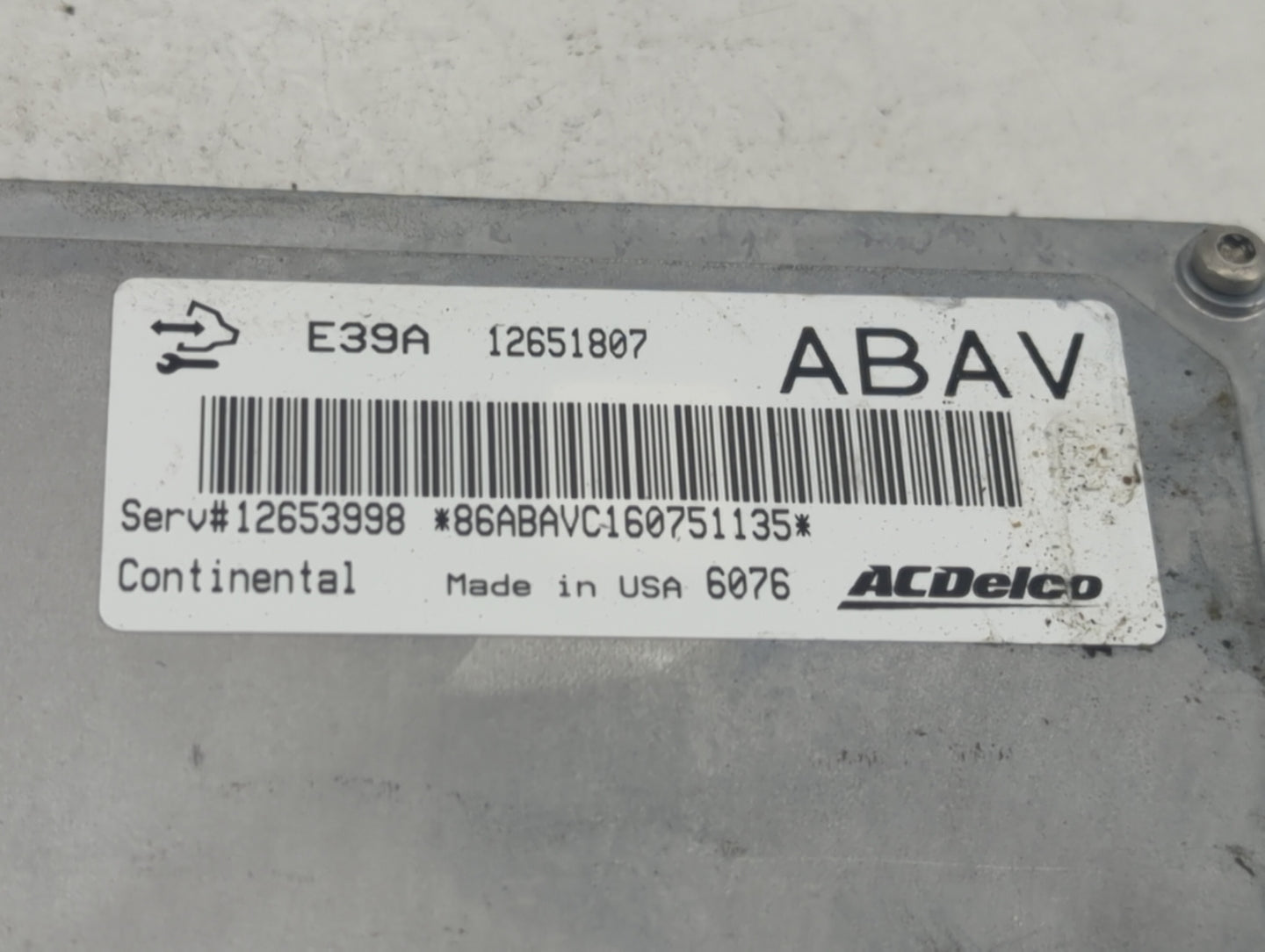 2013-2016 Gmc Terrain PCM Engine Control Computer ECU ECM PCU OEM P/N:12655478 12653998 Fits Fits 2013 2014 2015 2016 OEM Us