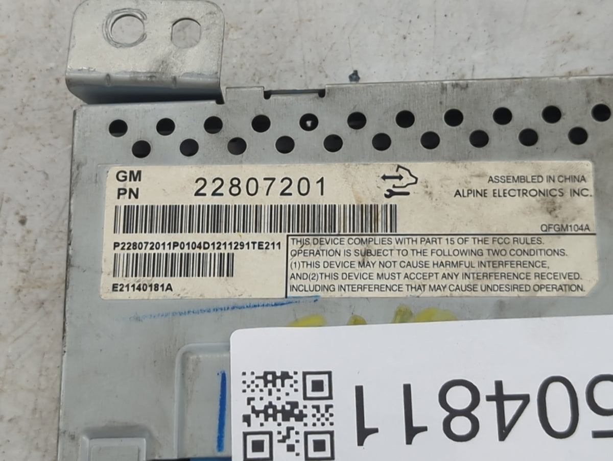 2010-2017 Gmc Terrain Information Radio Display Screen 1504811 - Oemusedautoparts1.com