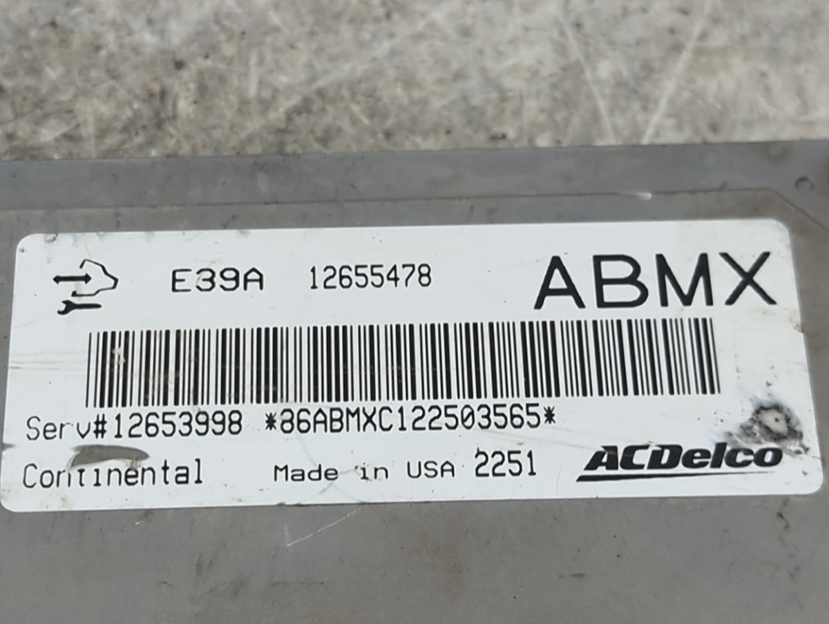 2013-2016 Gmc Terrain PCM Engine Control Computer ECU ECM PCU OEM P/N:12655478 12653998 Fits 2013 2014 2015 2016 OEM Used Au