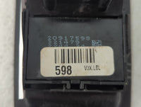 2010-2017 Gmc Terrain Master Power Window Switch Replacement Driver Side Left P/N:20917598 Fits OEM Used Auto Parts - Oemuse