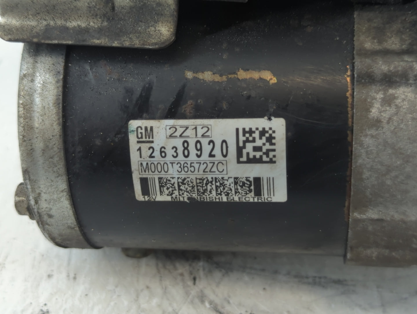 2010-2017 Gmc Terrain Car Starter Motor Solenoid OEM P/N:M000T36572ZC 12638920 Fits OEM Used Auto Parts - Oemusedautoparts1.