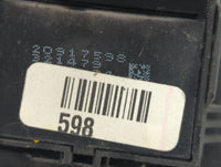 2010-2017 Gmc Terrain Master Power Window Switch Replacement Driver Side Left P/N:20917598 Fits OEM Used Auto Parts - Oemuse
