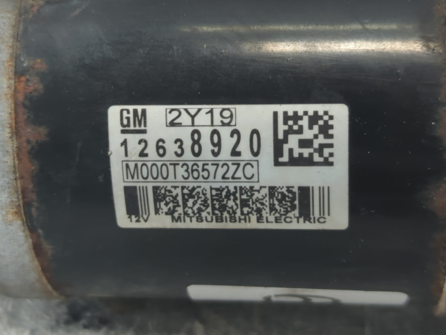 2010-2017 Gmc Terrain Car Starter Motor Solenoid OEM P/N:12638920 2Y19 Fits OEM Used Auto Parts - Oemusedautoparts1.com