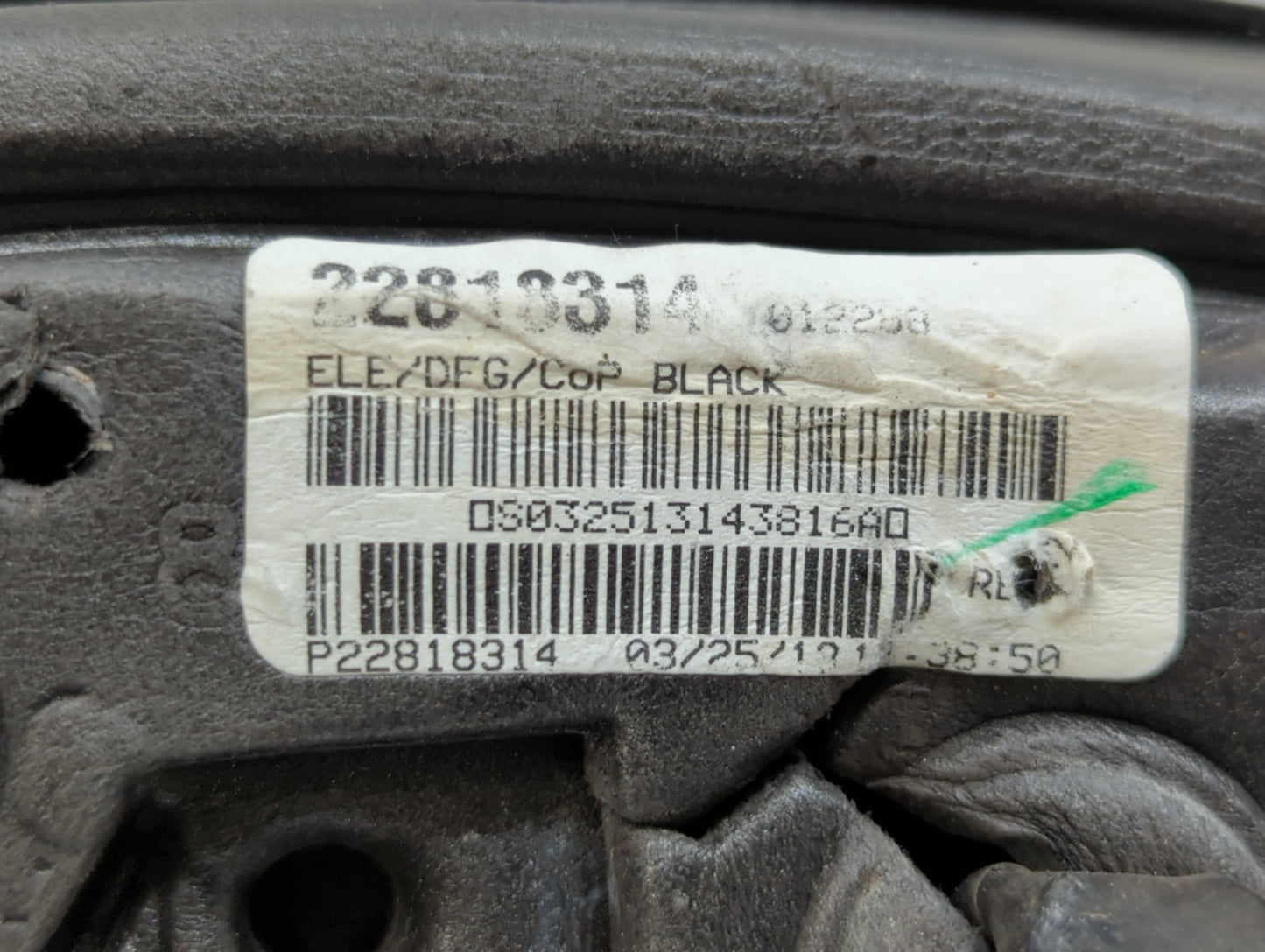 2012-2013 Gmc Terrain Driver Side View Mirror - Left Door Mirror OEM Used - Oemusedautoparts1.com