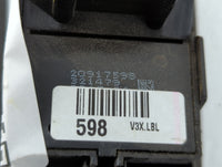 2010-2017 Gmc Terrain Master Power Window Switch Replacement Driver Side Left P/N:20917598 Fits OEM Used Auto Parts - Oemuse