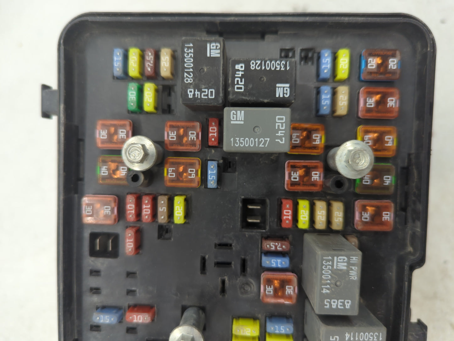 2013-2016 Gmc Terrain Fusebox Fuse Box Panel Relay Module P/N:22029763 Fits Fits 2013 2014 2015 2016 OEM Used Auto Parts - O