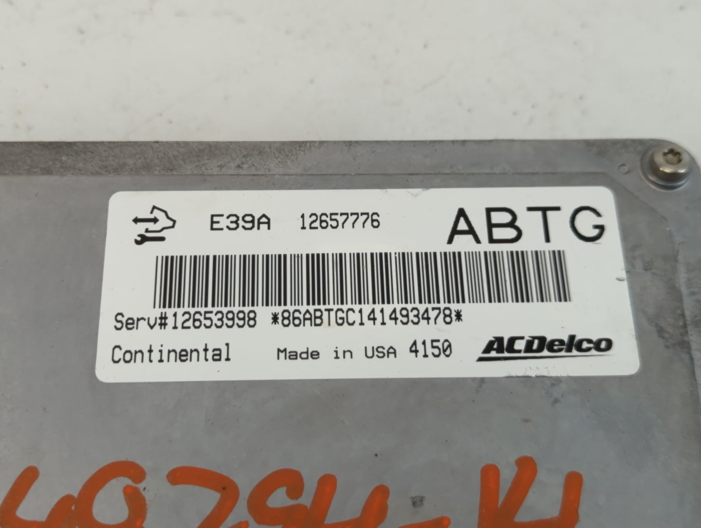 2013-2016 Gmc Terrain PCM Engine Control Computer ECU ECM PCU OEM P/N:12655476 E39A Fits Fits 2013 2014 2015 2016 OEM Used A