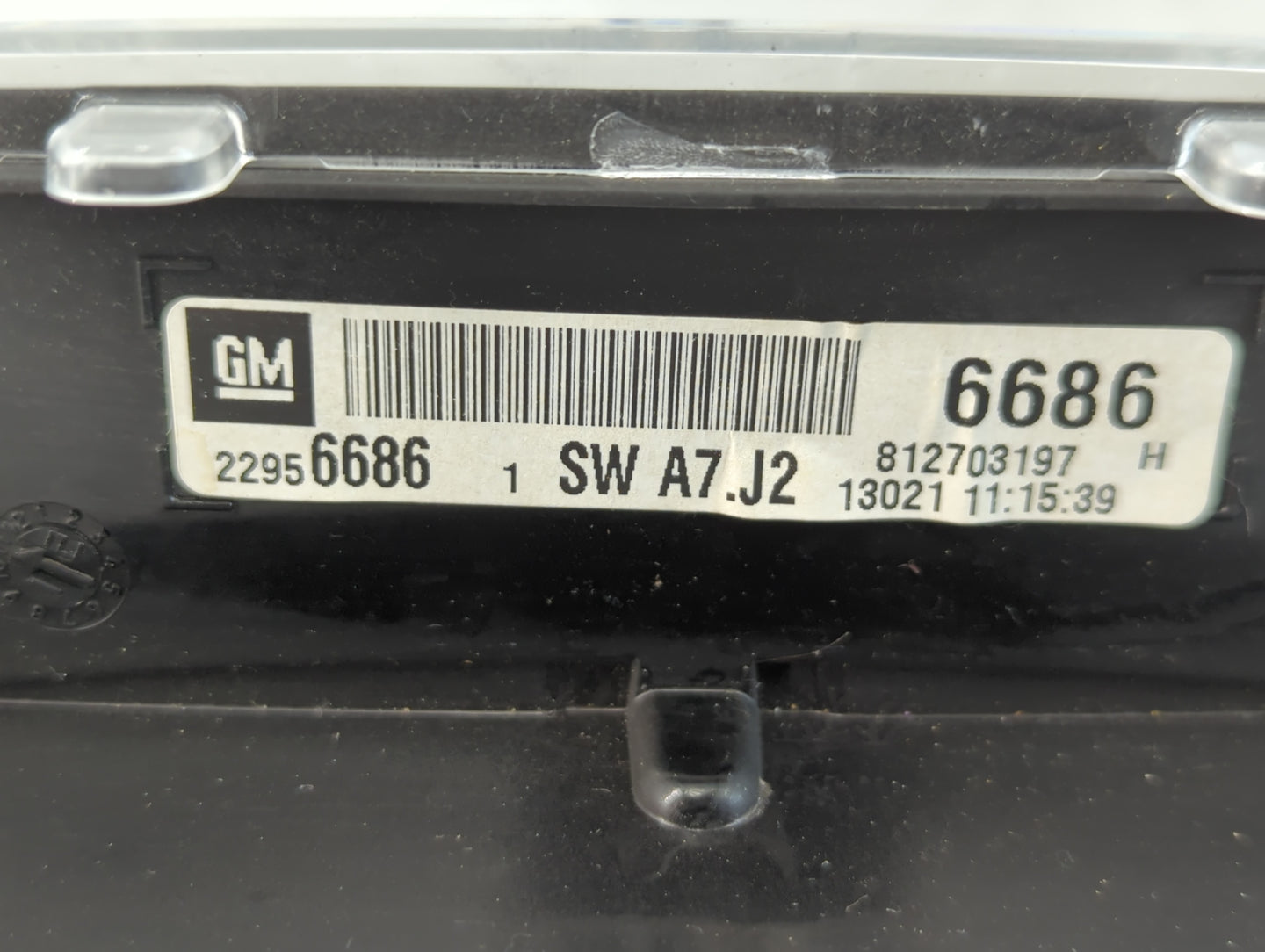 2013-2017 Gmc Terrain Instrument Cluster Speedometer Gauges P/N:22956686 Fits Fits 2013 2014 2015 2016 2017 OEM Used Auto Pa