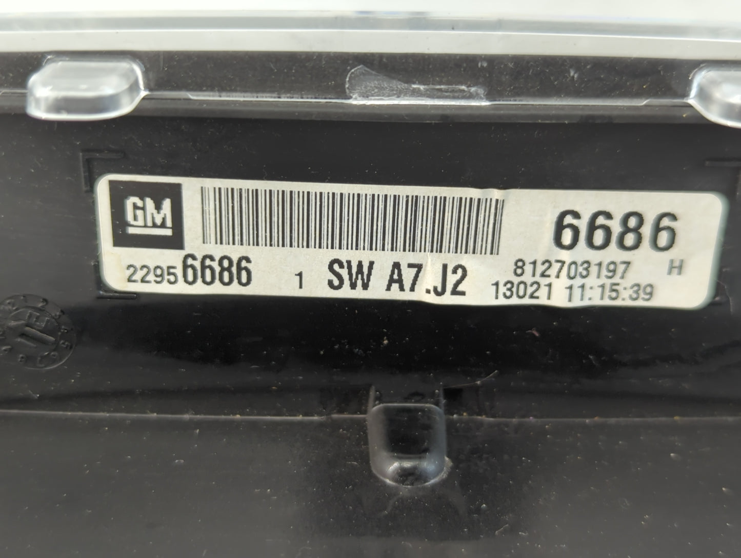 2013-2017 Gmc Terrain Instrument Cluster Speedometer Gauges P/N:22956686 Fits Fits 2013 2014 2015 2016 2017 OEM Used Auto Pa