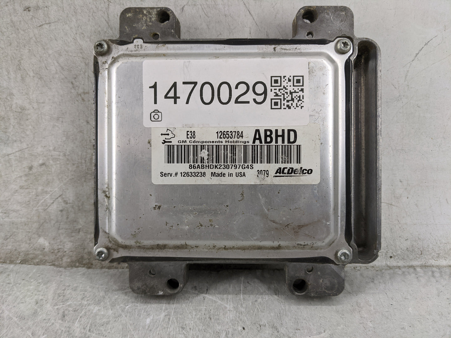 2010-2014 Gmc Yukon PCM Engine Control Computer ECU ECM PCU OEM P/N:12653784 12633238 Fits OEM Used Auto Parts - Oemusedauto