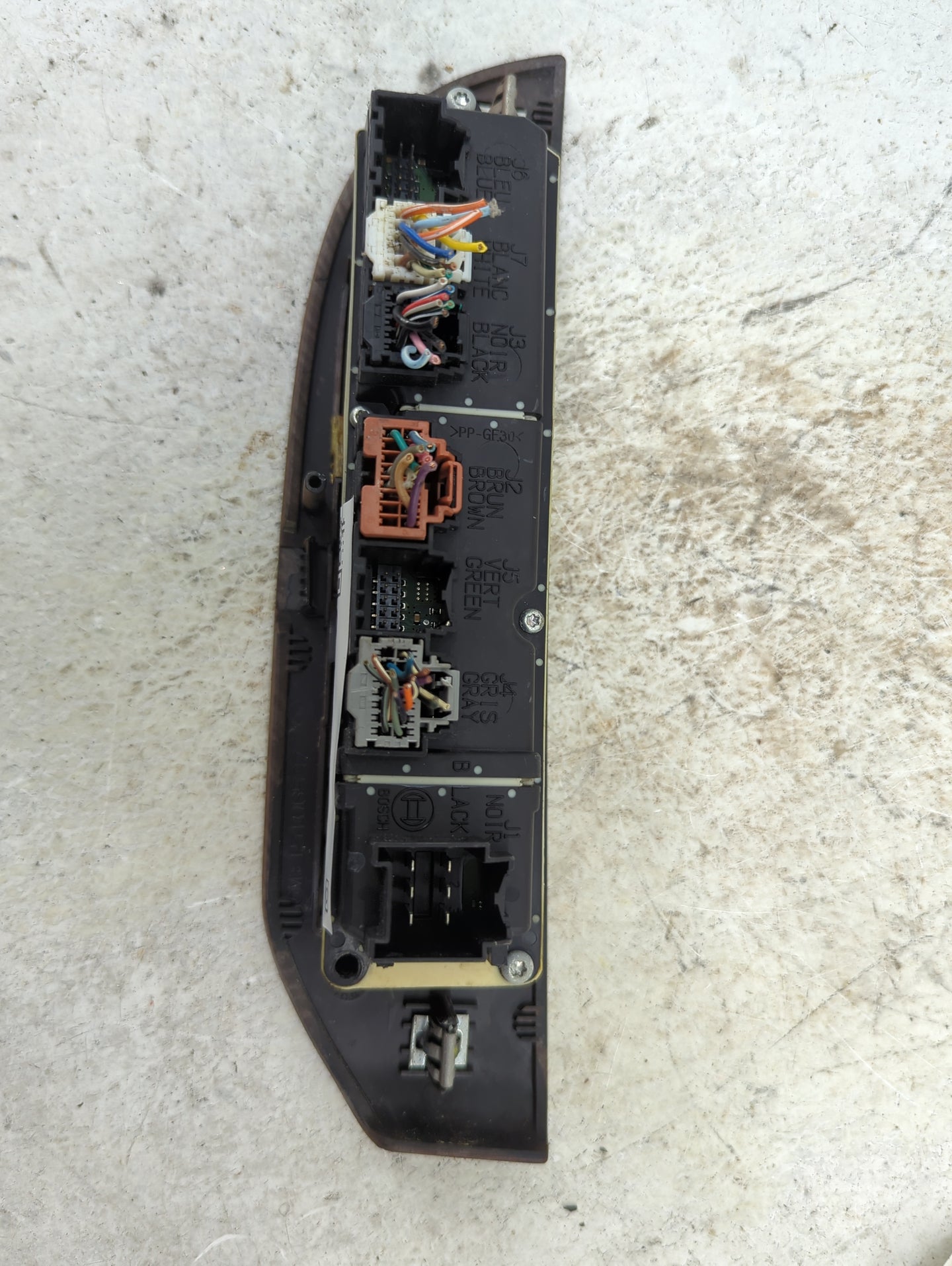 2013 Gmc Yukon Master Power Window Switch Replacement Driver Side Left P/N:55534421101BZ F00HJ00983, 8355553AD Fits OEM Used