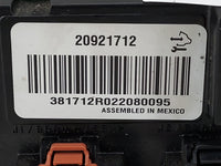 2012-2014 Gmc Yukon Climate Control Module Temperature AC/Heater Replacement P/N:20921712 381712R022080095 Fits OEM Used Aut