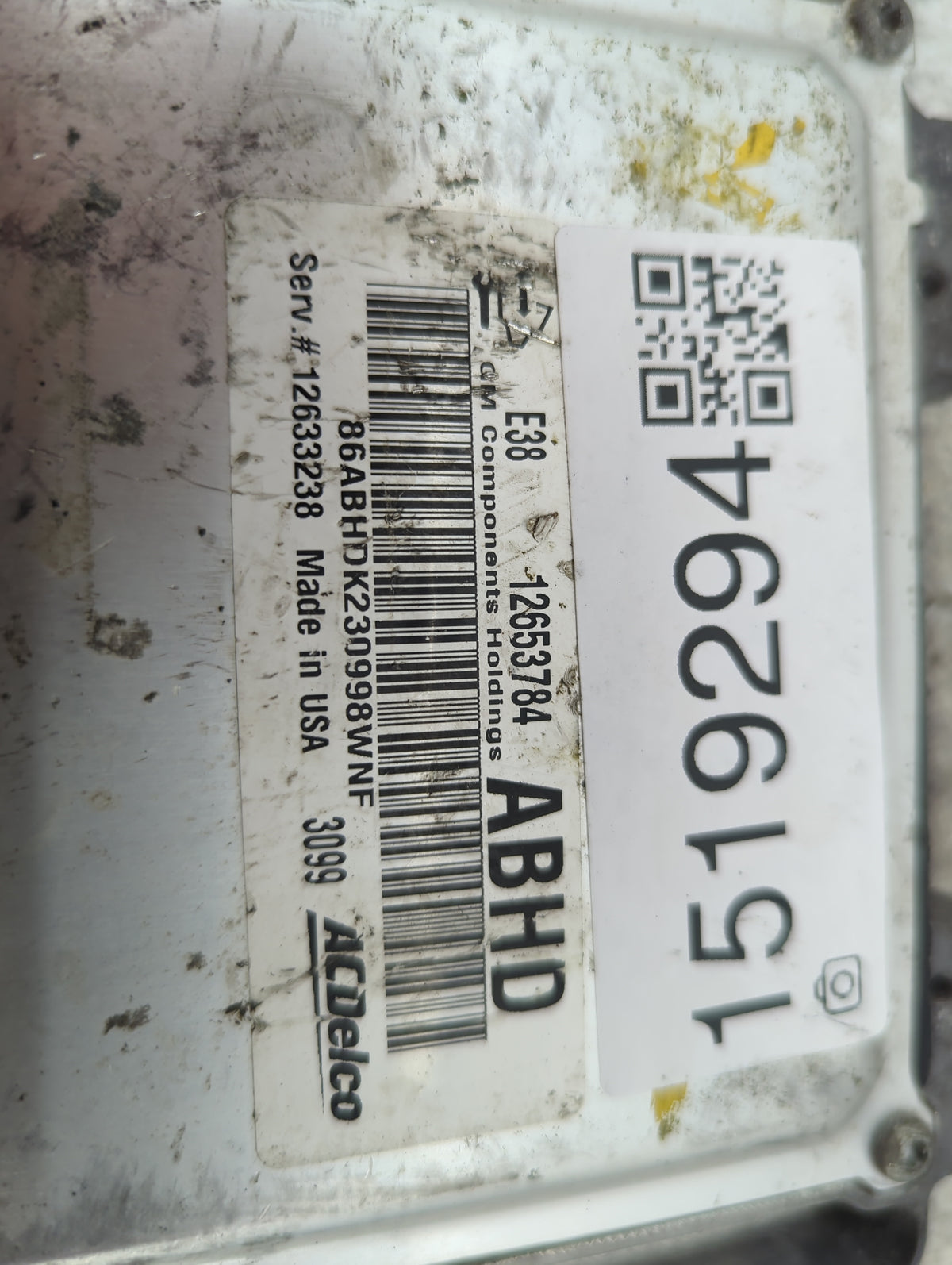 2010-2014 Gmc Yukon PCM Engine Control Computer ECU ECM PCU OEM P/N:12653784 Fits 2010 2011 2012 2013 2014 2015 2016 2017 OE